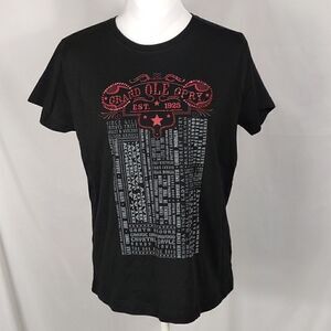 Grand Opry Rhinestone Studded Woman's Tee
